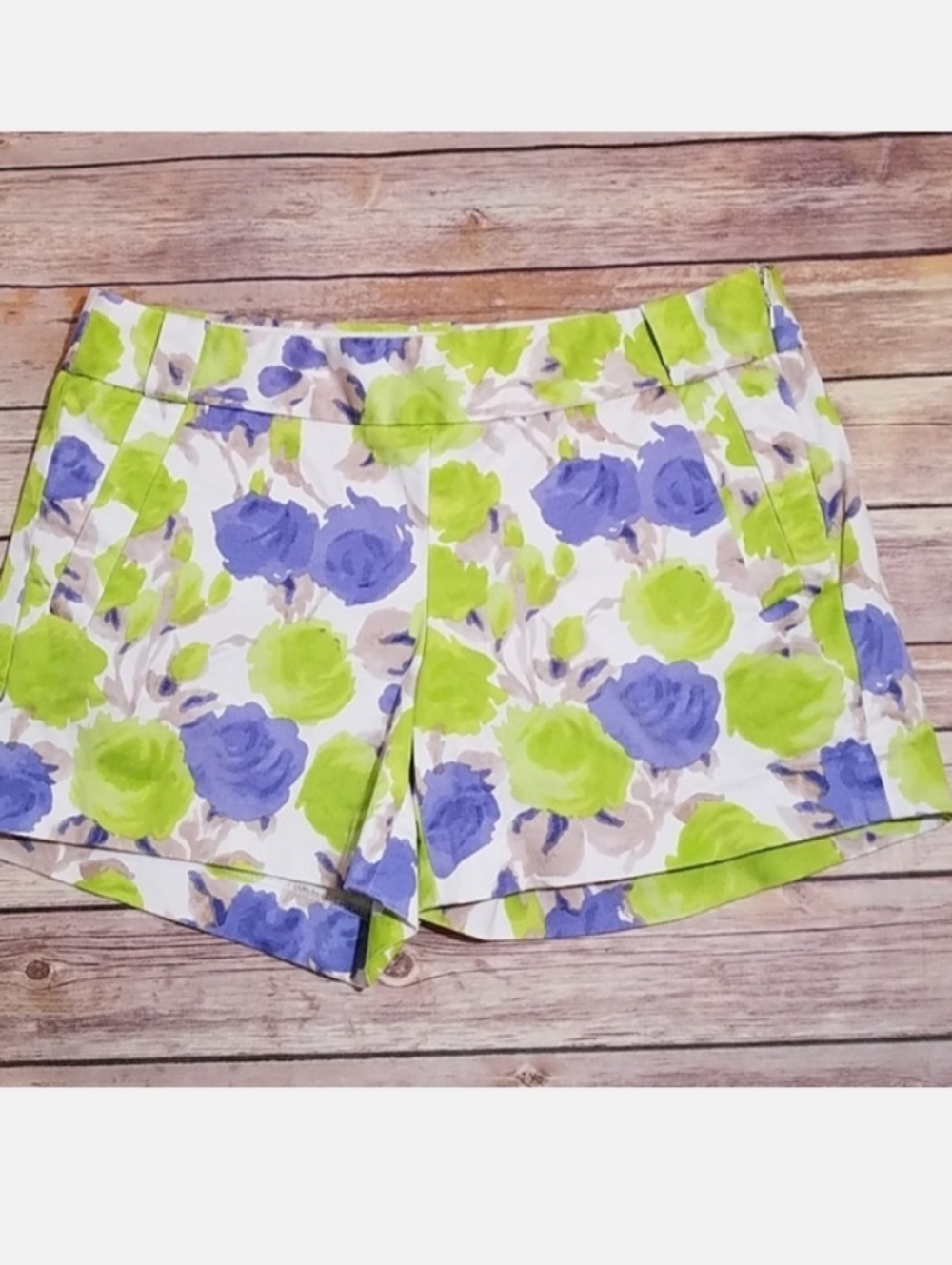J Crew stretch chino floral shorts 4